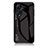 Carcasa Bumper Funda Silicona Espejo Gradiente Arco iris LS1 para Oppo Reno8 T 4G Negro