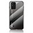 Carcasa Bumper Funda Silicona Espejo Gradiente Arco iris LS1 para Realme C11 (2021) Gris Oscuro