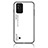 Carcasa Bumper Funda Silicona Espejo Gradiente Arco iris LS1 para Realme C20 Blanco