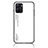 Carcasa Bumper Funda Silicona Espejo Gradiente Arco iris LS1 para Realme V20 5G Blanco