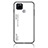 Carcasa Bumper Funda Silicona Espejo Gradiente Arco iris LS1 para Realme V3 5G Blanco