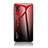 Carcasa Bumper Funda Silicona Espejo Gradiente Arco iris LS1 para Samsung Galaxy A10e Rojo