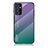 Carcasa Bumper Funda Silicona Espejo Gradiente Arco iris LS1 para Samsung Galaxy A15 4G Multicolor
