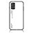 Carcasa Bumper Funda Silicona Espejo Gradiente Arco iris LS1 para Samsung Galaxy A23 4G Blanco