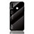 Carcasa Bumper Funda Silicona Espejo Gradiente Arco iris LS1 para Samsung Galaxy A70E Negro