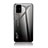 Carcasa Bumper Funda Silicona Espejo Gradiente Arco iris LS1 para Samsung Galaxy A71 4G A715 Gris Oscuro