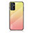 Carcasa Bumper Funda Silicona Espejo Gradiente Arco iris LS1 para Samsung Galaxy F34 5G Amarillo