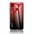 Carcasa Bumper Funda Silicona Espejo Gradiente Arco iris LS1 para Samsung Galaxy M01s Rojo