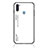 Carcasa Bumper Funda Silicona Espejo Gradiente Arco iris LS1 para Samsung Galaxy M11 Blanco