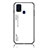 Carcasa Bumper Funda Silicona Espejo Gradiente Arco iris LS1 para Samsung Galaxy M31 Blanco