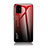 Carcasa Bumper Funda Silicona Espejo Gradiente Arco iris LS1 para Samsung Galaxy M40S Rojo