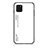 Carcasa Bumper Funda Silicona Espejo Gradiente Arco iris LS1 para Samsung Galaxy M60s Blanco