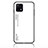 Carcasa Bumper Funda Silicona Espejo Gradiente Arco iris LS1 para Vivo iQOO U3 5G Blanco