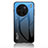 Carcasa Bumper Funda Silicona Espejo Gradiente Arco iris LS1 para Vivo X90 5G Azul