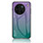 Carcasa Bumper Funda Silicona Espejo Gradiente Arco iris LS1 para Vivo X90 5G Multicolor