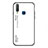 Carcasa Bumper Funda Silicona Espejo Gradiente Arco iris LS1 para Vivo Y11 Blanco