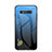 Carcasa Bumper Funda Silicona Espejo Gradiente Arco iris LS1 para Xiaomi Black Shark 4S Pro 5G Azul