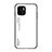 Carcasa Bumper Funda Silicona Espejo Gradiente Arco iris LS1 para Xiaomi Poco C50 Blanco