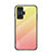 Carcasa Bumper Funda Silicona Espejo Gradiente Arco iris LS1 para Xiaomi Poco F4 GT 5G Amarillo