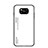 Carcasa Bumper Funda Silicona Espejo Gradiente Arco iris LS1 para Xiaomi Poco X3 Pro Blanco