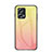 Carcasa Bumper Funda Silicona Espejo Gradiente Arco iris LS1 para Xiaomi Poco X4 GT 5G Amarillo