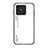 Carcasa Bumper Funda Silicona Espejo Gradiente Arco iris LS1 para Xiaomi Redmi 10 Power Blanco