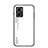 Carcasa Bumper Funda Silicona Espejo Gradiente Arco iris LS1 para Xiaomi Redmi 10 Prime Plus 5G Blanco