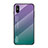 Carcasa Bumper Funda Silicona Espejo Gradiente Arco iris LS1 para Xiaomi Redmi 9AT Multicolor