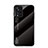 Carcasa Bumper Funda Silicona Espejo Gradiente Arco iris LS1 para Xiaomi Redmi Note 11 5G Negro