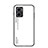 Carcasa Bumper Funda Silicona Espejo Gradiente Arco iris LS1 para Xiaomi Redmi Note 11E 5G Blanco
