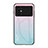 Carcasa Bumper Funda Silicona Espejo Gradiente Arco iris LS1 para Xiaomi Redmi Note 11R 5G Cian