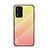 Carcasa Bumper Funda Silicona Espejo Gradiente Arco iris LS1 para Xiaomi Redmi Note 11T 5G Amarillo