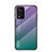 Carcasa Bumper Funda Silicona Espejo Gradiente Arco iris LS1 para Xiaomi Redmi Note 11T 5G Multicolor