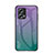 Carcasa Bumper Funda Silicona Espejo Gradiente Arco iris LS1 para Xiaomi Redmi Note 11T Pro 5G Multicolor