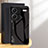 Carcasa Bumper Funda Silicona Espejo Gradiente Arco iris LS1 para Xiaomi Redmi Note 13 Pro+ Plus 5G Negro