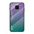Carcasa Bumper Funda Silicona Espejo Gradiente Arco iris LS1 para Xiaomi Redmi Note 9S Multicolor