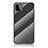 Carcasa Bumper Funda Silicona Espejo Gradiente Arco iris LS2 para Samsung Galaxy A22s 5G Negro