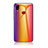 Carcasa Bumper Funda Silicona Espejo Gradiente Arco iris LS2 para Samsung Galaxy M01s Naranja