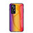 Carcasa Bumper Funda Silicona Espejo Gradiente Arco iris LS2 para Xiaomi Mi 12T Pro 5G Naranja