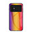 Carcasa Bumper Funda Silicona Espejo Gradiente Arco iris LS2 para Xiaomi Poco M4 5G Naranja