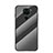 Carcasa Bumper Funda Silicona Espejo Gradiente Arco iris LS2 para Xiaomi Redmi 10X 4G Negro
