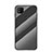 Carcasa Bumper Funda Silicona Espejo Gradiente Arco iris LS2 para Xiaomi Redmi 9C Negro