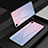 Carcasa Bumper Funda Silicona Espejo Gradiente Arco iris M01 para Apple iPhone XR Rosa