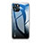 Carcasa Bumper Funda Silicona Espejo Gradiente Arco iris para Apple iPhone 13 Pro Max Azul
