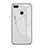 Carcasa Bumper Funda Silicona Espejo Gradiente Arco iris para Huawei Enjoy 7S Blanco