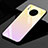 Carcasa Bumper Funda Silicona Espejo Gradiente Arco iris para Huawei Mate 30E Pro 5G Oro