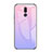 Carcasa Bumper Funda Silicona Espejo Gradiente Arco iris para Huawei Nova 2i Morado