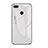 Carcasa Bumper Funda Silicona Espejo Gradiente Arco iris para Huawei P Smart Blanco