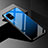 Carcasa Bumper Funda Silicona Espejo Gradiente Arco iris para Samsung Galaxy A51 5G Azul