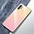 Carcasa Bumper Funda Silicona Espejo Gradiente Arco iris para Samsung Galaxy Note 10 Plus 5G Rosa